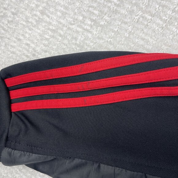 Adidas Ac Milan Full Zip Hoodie Sweatershirt Jersey Soccer Mens XL *Defect, Read - Picture 15 of 16